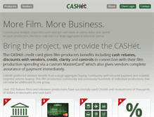 Tablet Screenshot of cashet.com